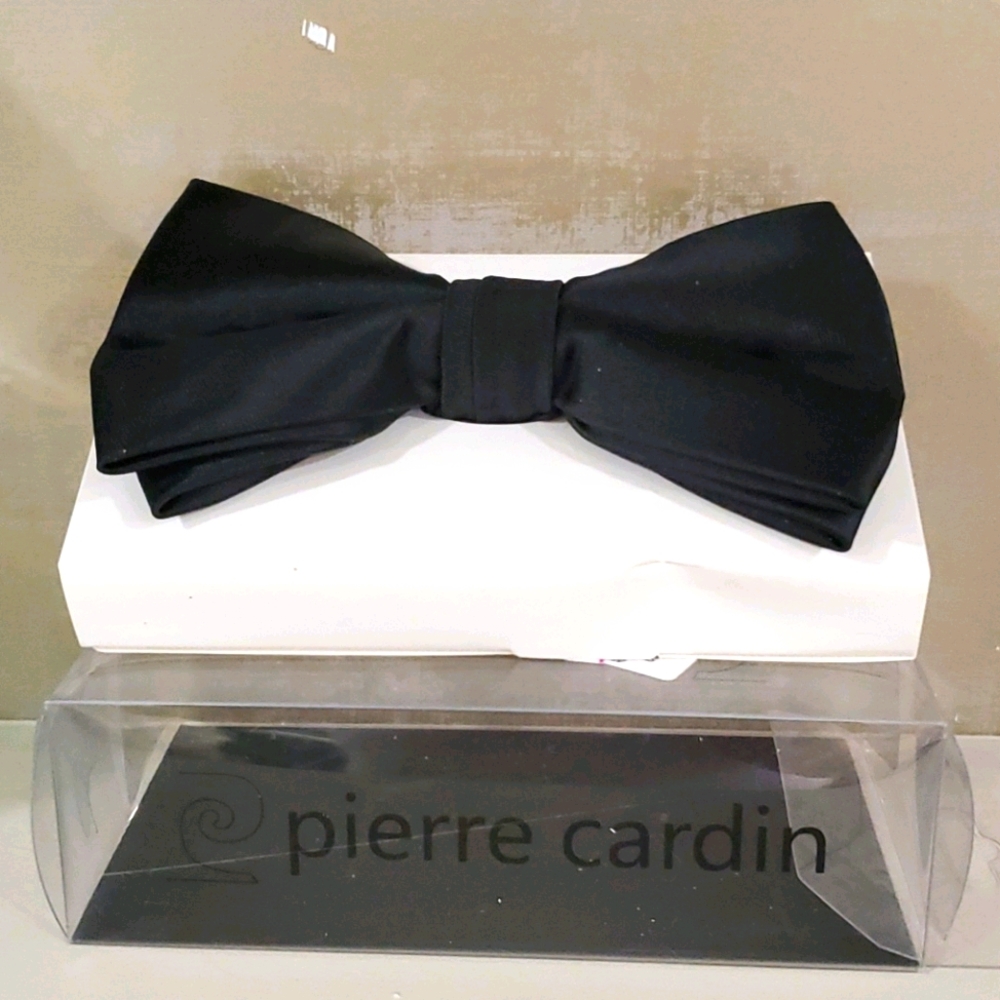 Pierre Cardin black bowtie